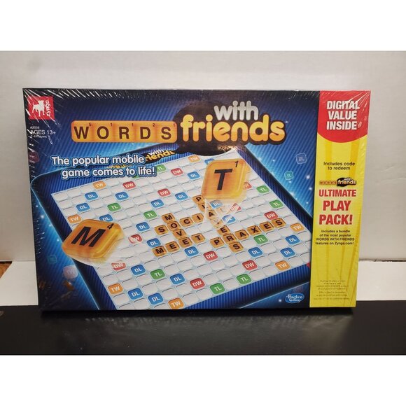 Words With Friends Ultimate Play Pack! Board Game By Hasbro Zynga NEW IN BOX - Picture 1 of 7